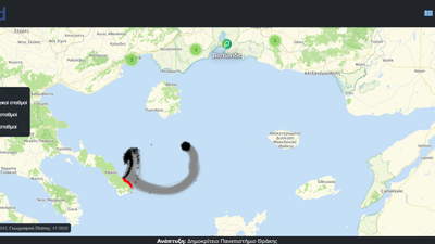 Oil Spill path